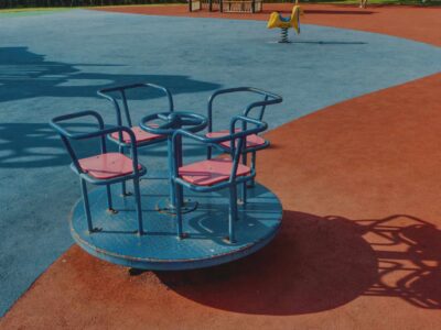 Playground surfacing contractors near Coalville
