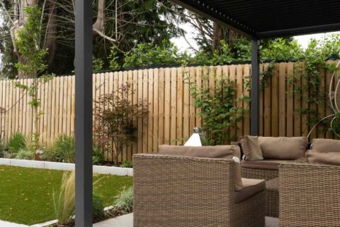 Castle Gresley Garden Patio Paving Installation