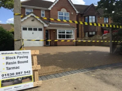 Resin bound driveway installers Coalville